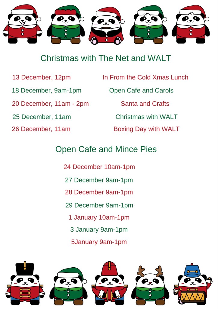 Christmas with The Net and WALT